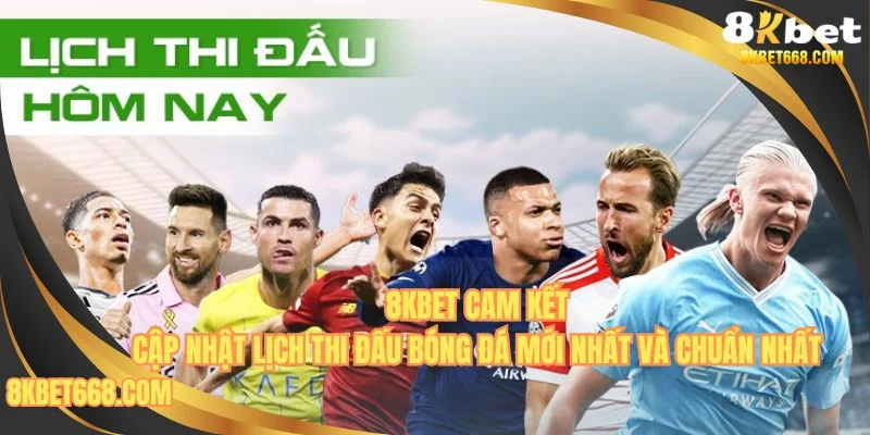 8KBET cam kết cung cấp thông tin sớm và chuẩn nhất